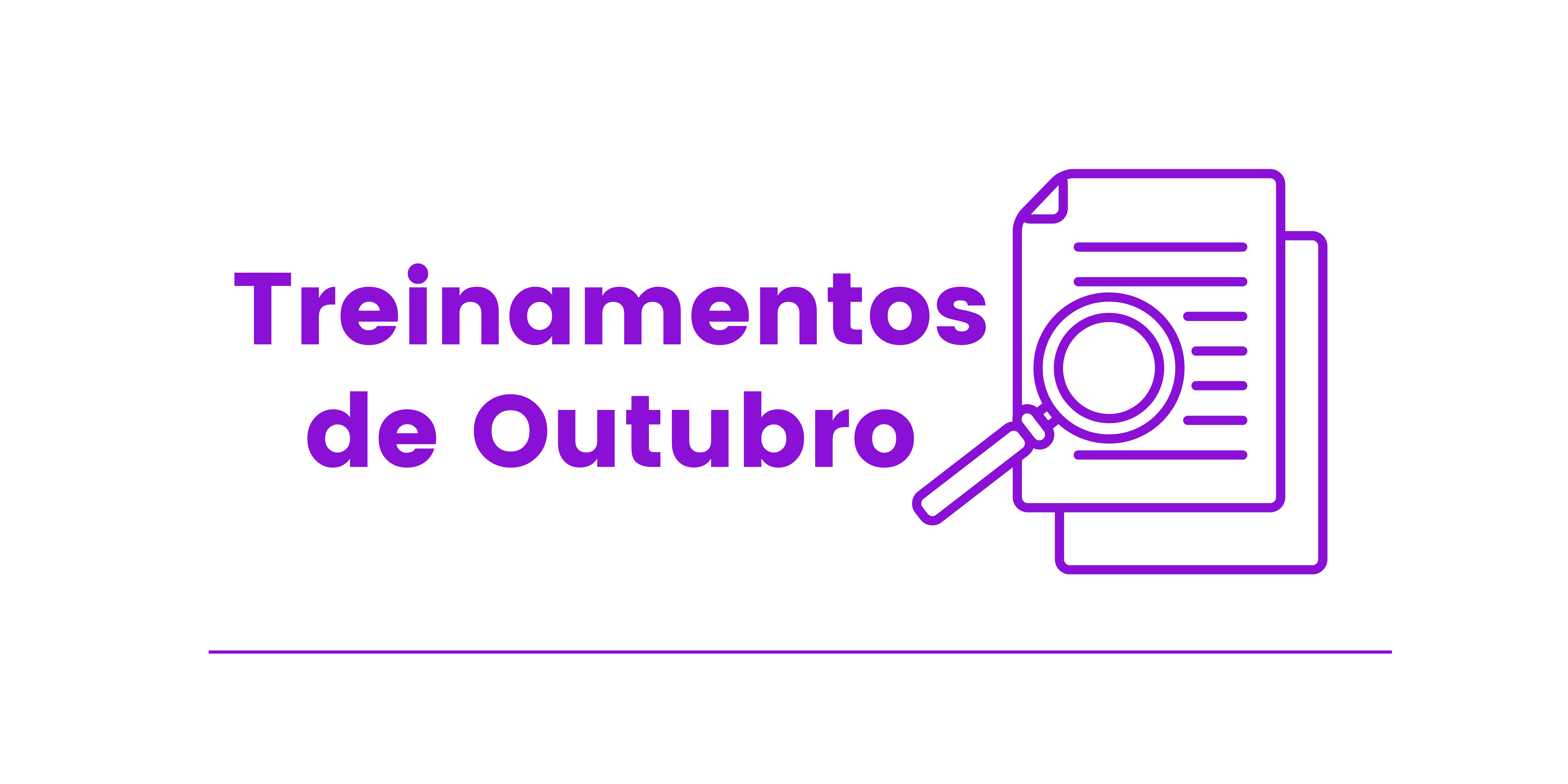 Banner Treinamento Outubro