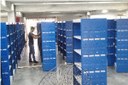 estantes circulação