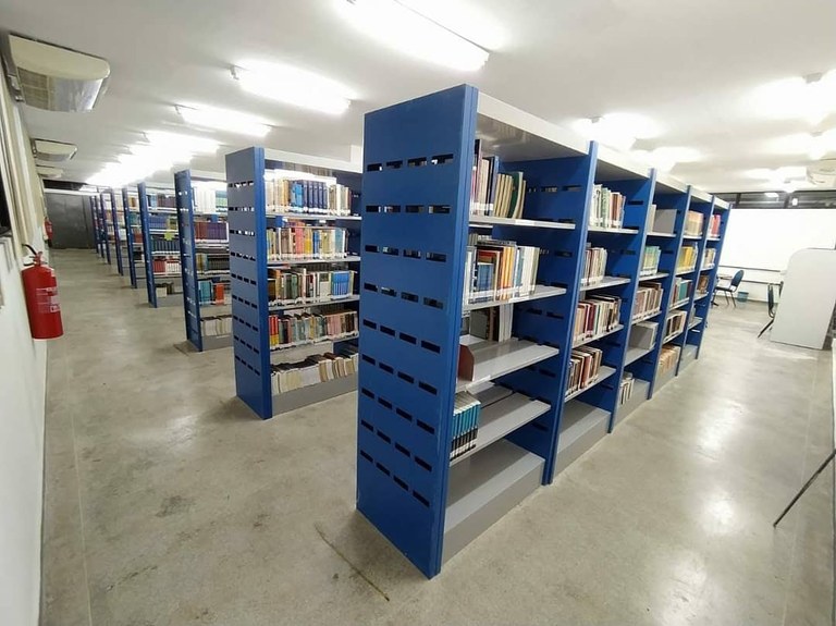 Parte de trás do Acervo