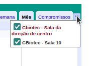 Selecionar uma agenda