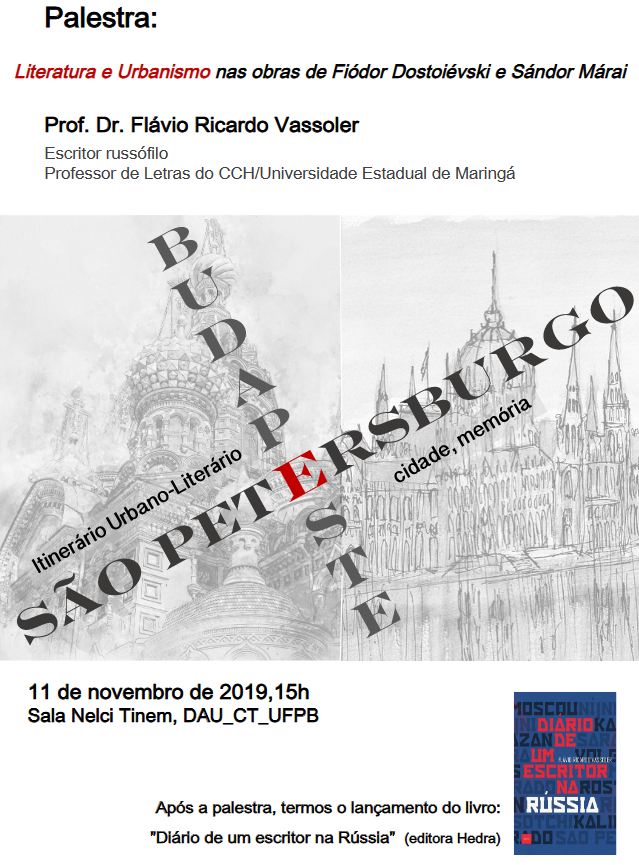 Cartaz Palestra Ricardo Vassoler