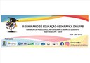 III Seminário de Educação Geográfica da UFPB