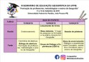 III Seminário de Educação Geográfica da UFPB