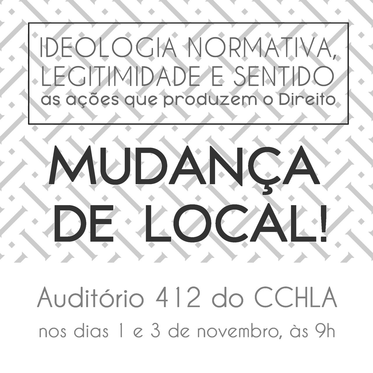 PPGCJ/UFPB promove a 1ª Roda de Diálogos “A Pós-Graduação em Ciências Jurídicas e a Sociedade Civil”