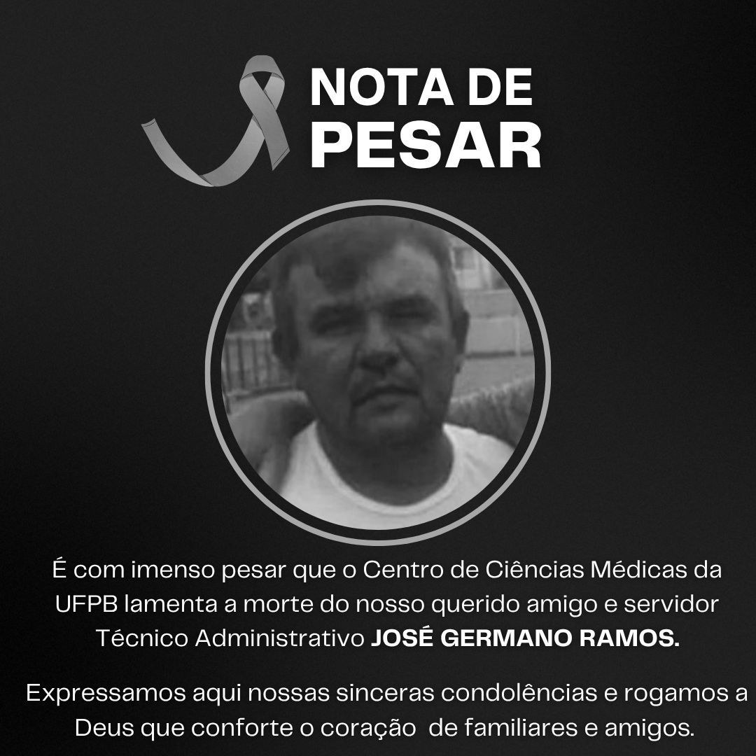 Nota de Pesar: José Germano