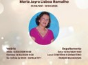 Sra. Maria Jayra Lisboa Ramalho