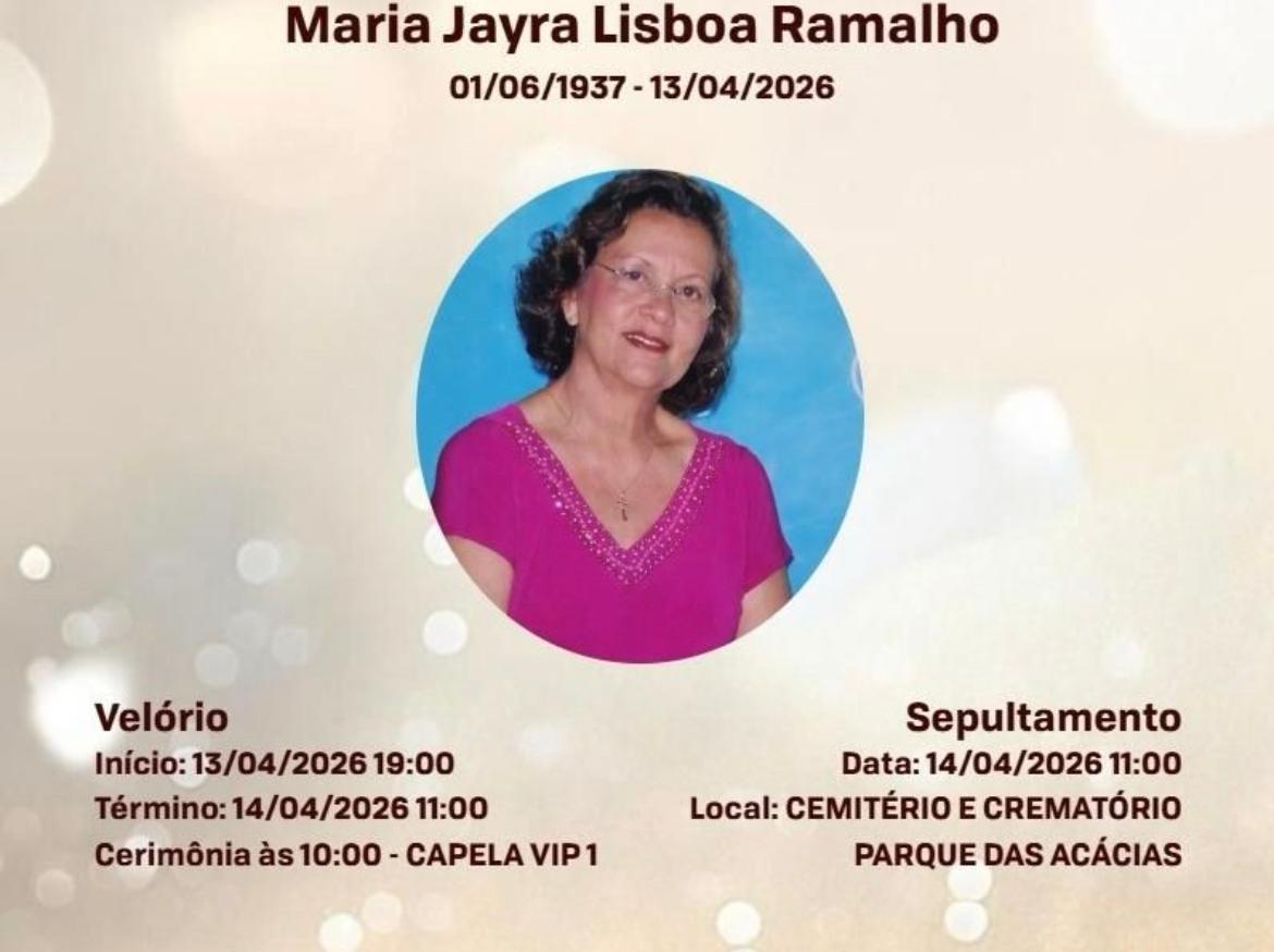 Sra. Maria Jayra Lisboa Ramalho