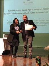 Professor da UFPB, Giorvan Anderson dos santos Alves, representando o NELF,  recebe da Associação Brasileira de Motricidade Orofacial o prêmio Irene Queiroz Marchesan - Excelencia Científica em Motricidade Orofacial, durante o  11º Encontro Brsileiro de Motricidade Orofacial