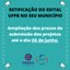 Edital retificado
