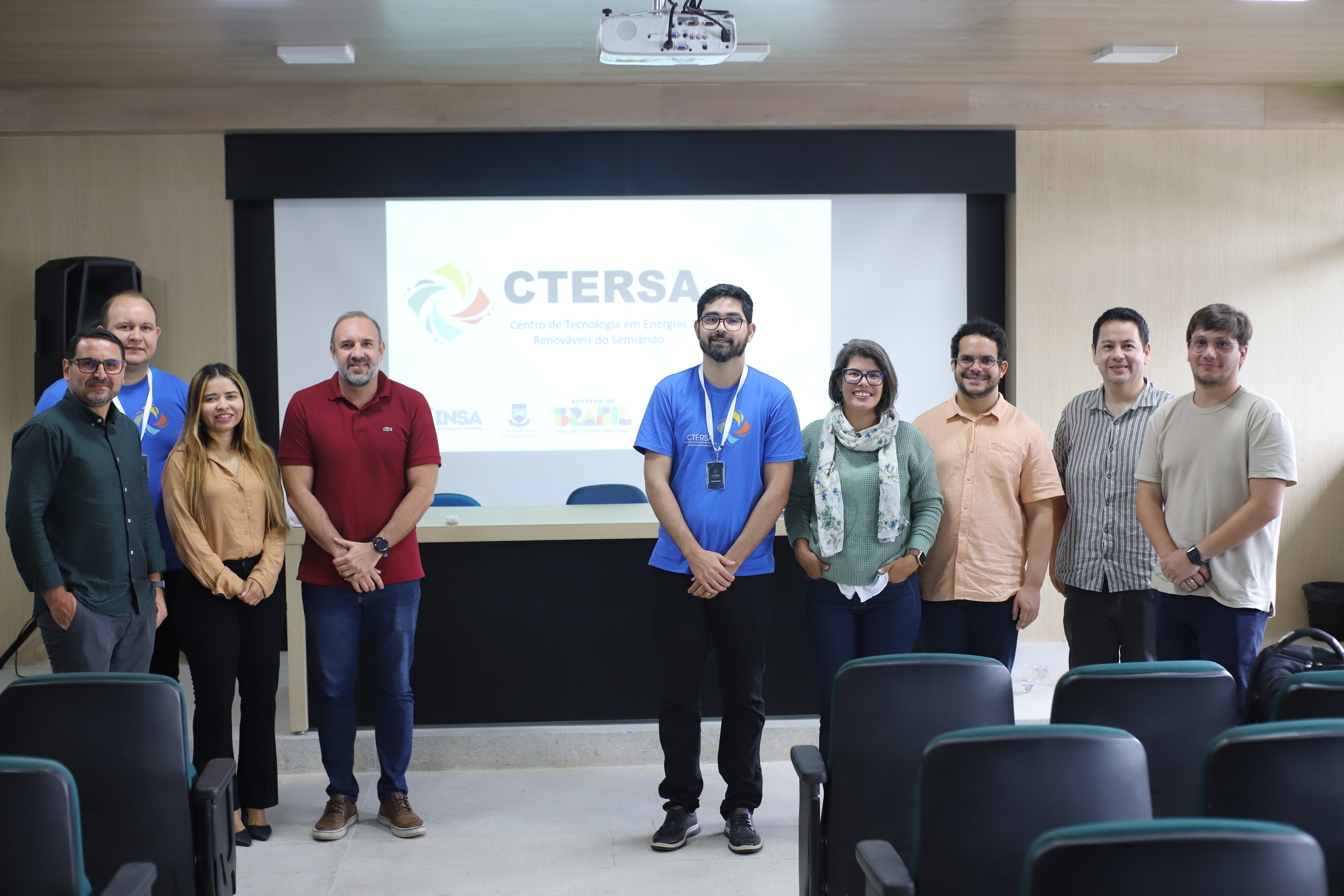 CEAR recebe CTERSA/INSA para falar sobre edital voltado à aceleração de tecnologias em energias renováveis Foto: Aline Lins