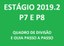 ESTÁGIO 2019.2