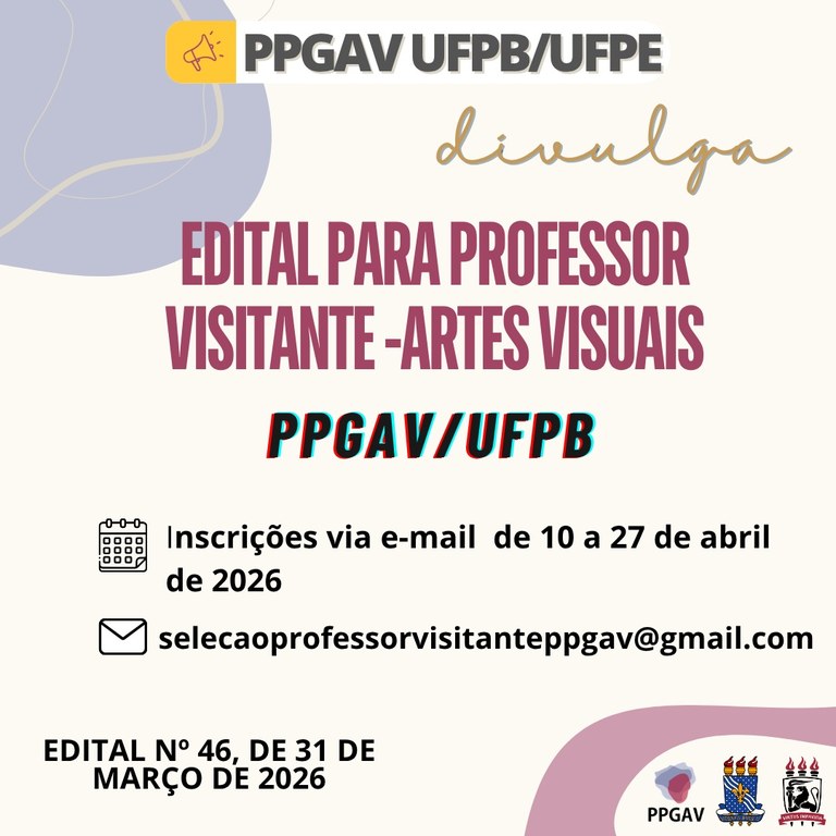 Seleção de professor visitante 2026