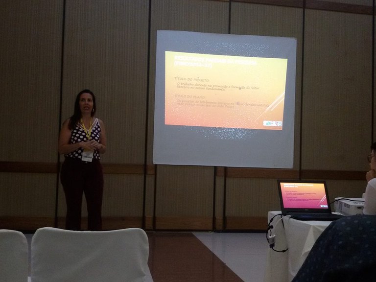 Registro das apresentações no IV SINALGE