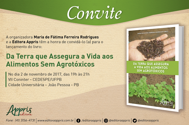 Convite - Lançamento livro