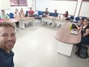 Alunos do PPGA no OPPA, durante palestra do Diretor da INOVA-UFPB.