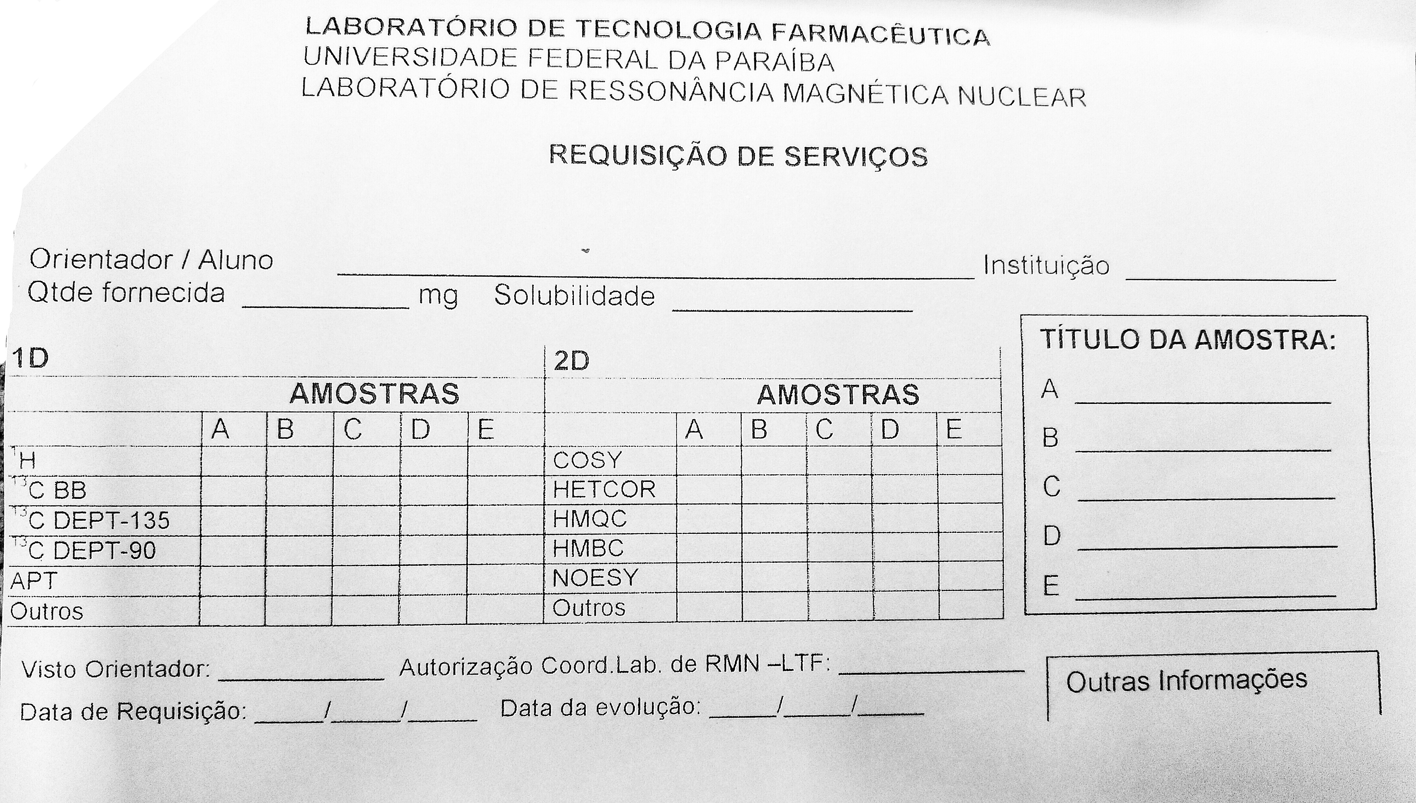 requisição