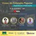 Cartaz Vozes da Extensão