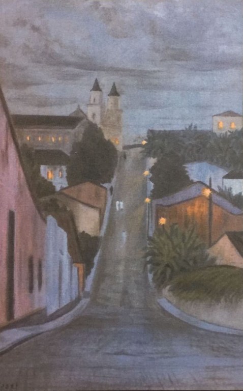 LADEIRA DA CATEDRAL, 1950 (reprodução). LADEIRA DA CATEDRAL, 1950 (reprodução).