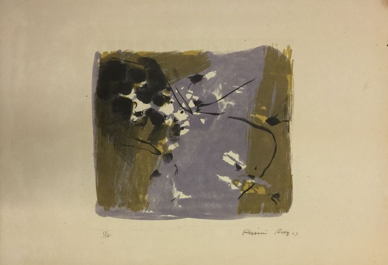 Litografia VI, 1963. Litografia VI, 1963.