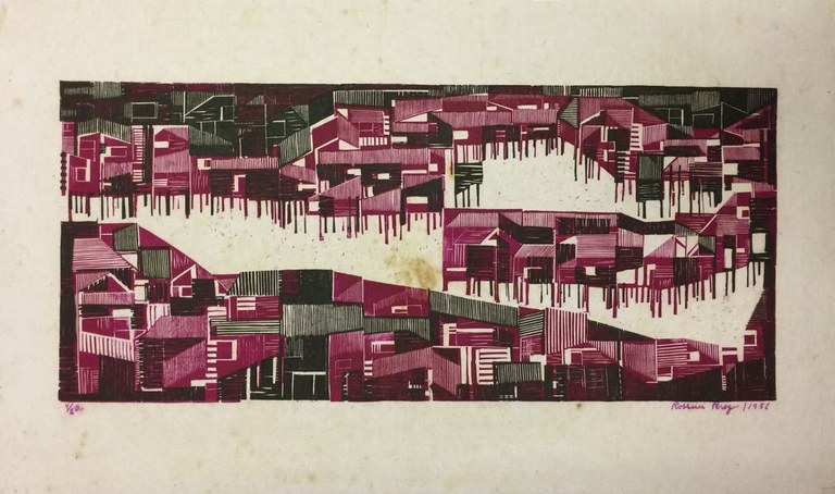 Palafitas, 1956. Palafitas, 1956.