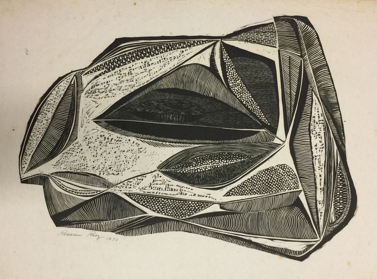 Folhas II, 1955. Folhas II, 1955.