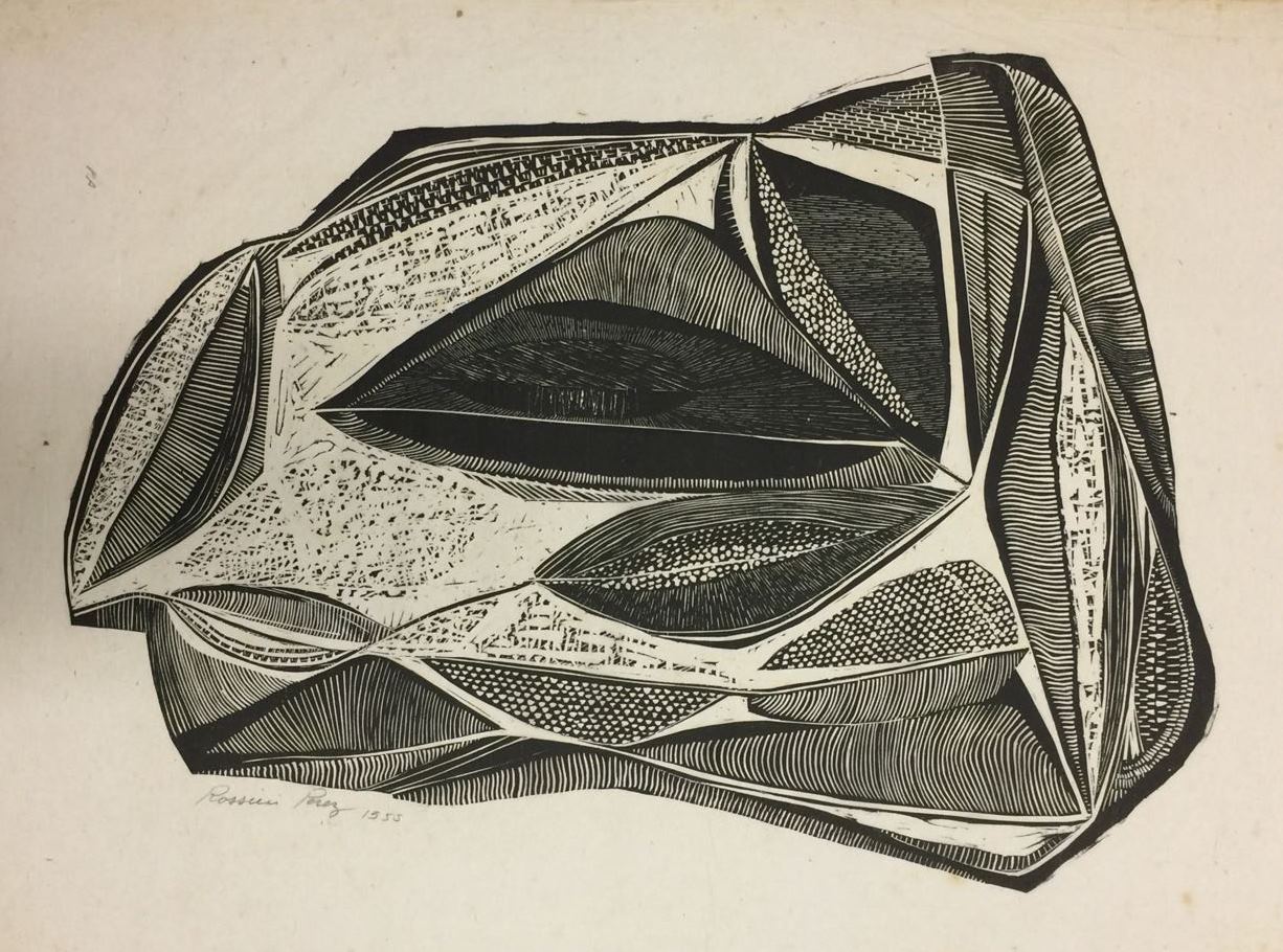 Folhas II, 1955.