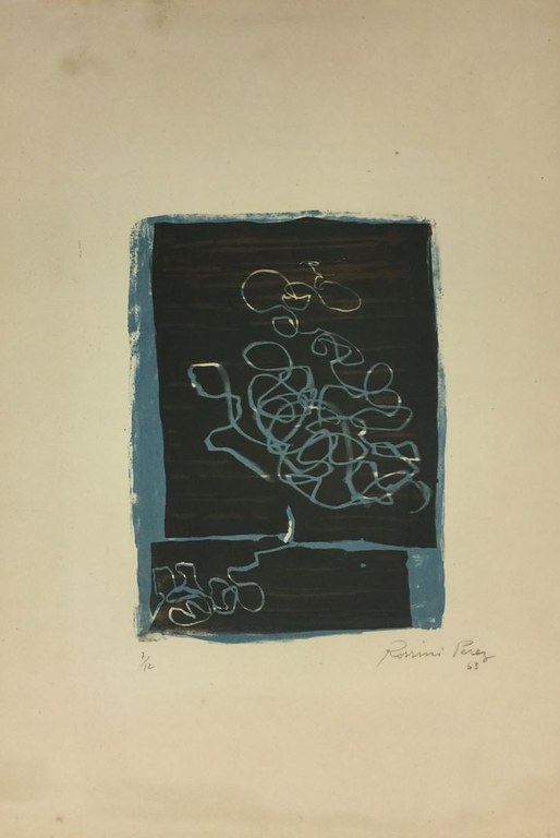Litografia IV, 1963. Litografia IV, 1963.