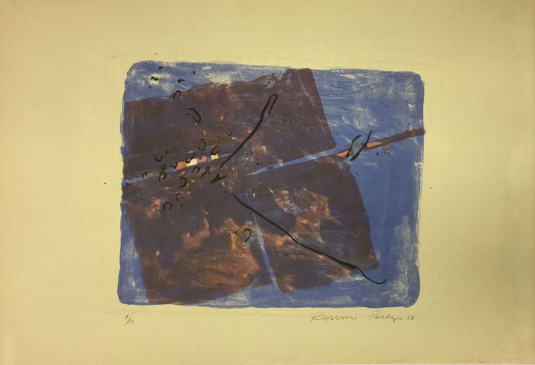 Litografia V, 1963. Litografia V, 1963.