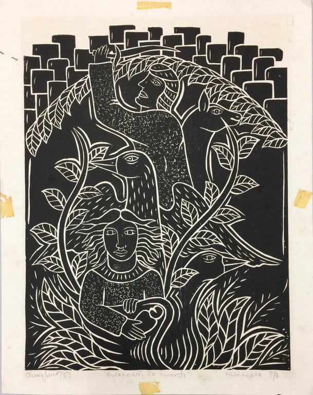 Guerreiros da floresta, 1987. Guerreiros da floresta, 1987.
