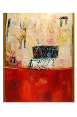 ALICE VINAGRE - SEM TÍTULO, 1989 - ACRÍLICA SOBRE TELA - 150 X 120 CM