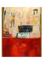 ALICE VINAGRE - SEM TÍTULO, 1989 - ACRÍLICA SOBRE TELA - 150 X 120 CM