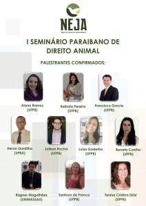 Neja - I Seminário Paraibano de Direito Animal 