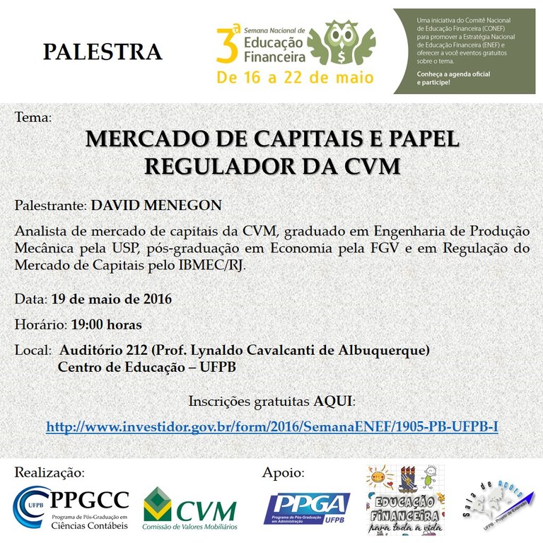 Palestra CVM
