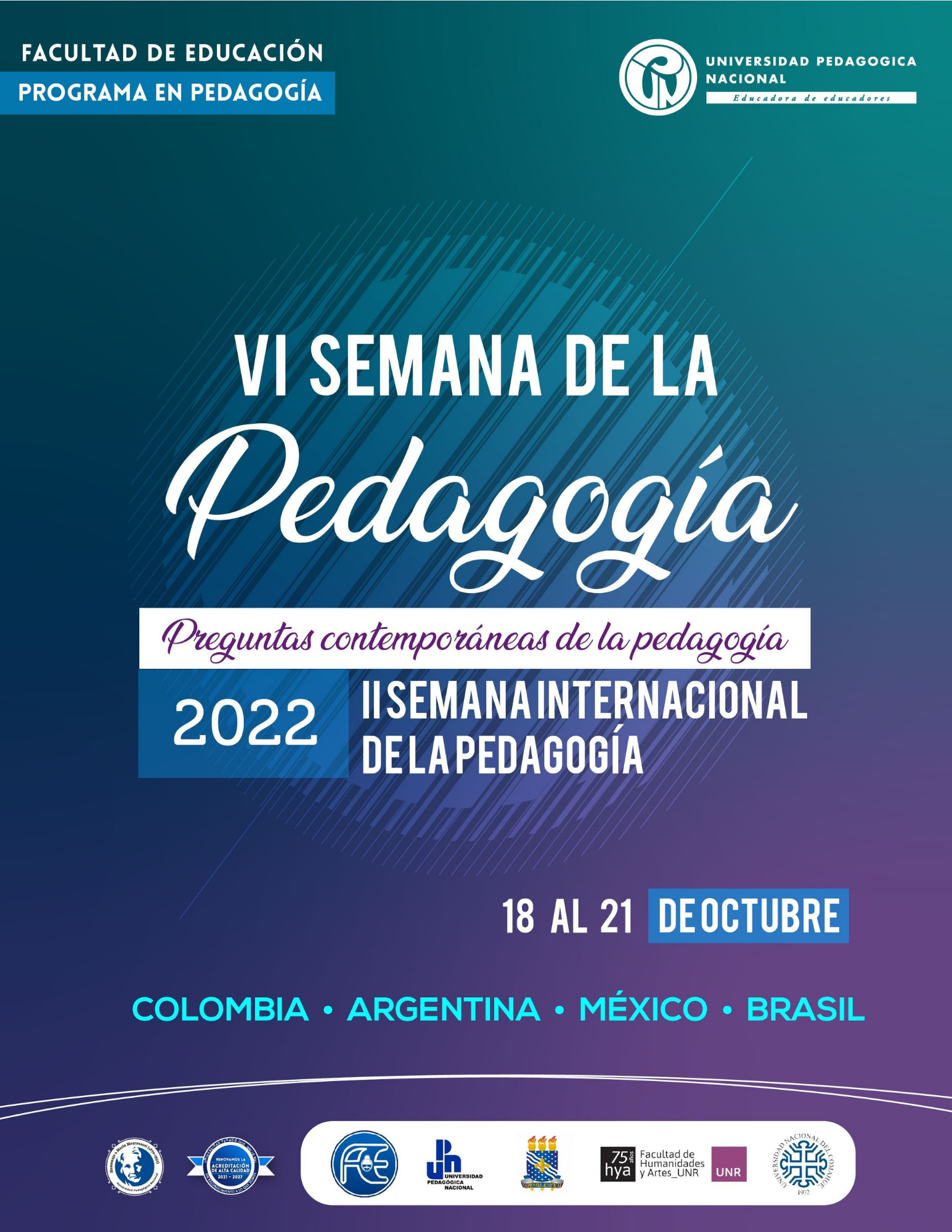 II SEMANA INTERNACIONAL DE LA PEDAGOGÍA.