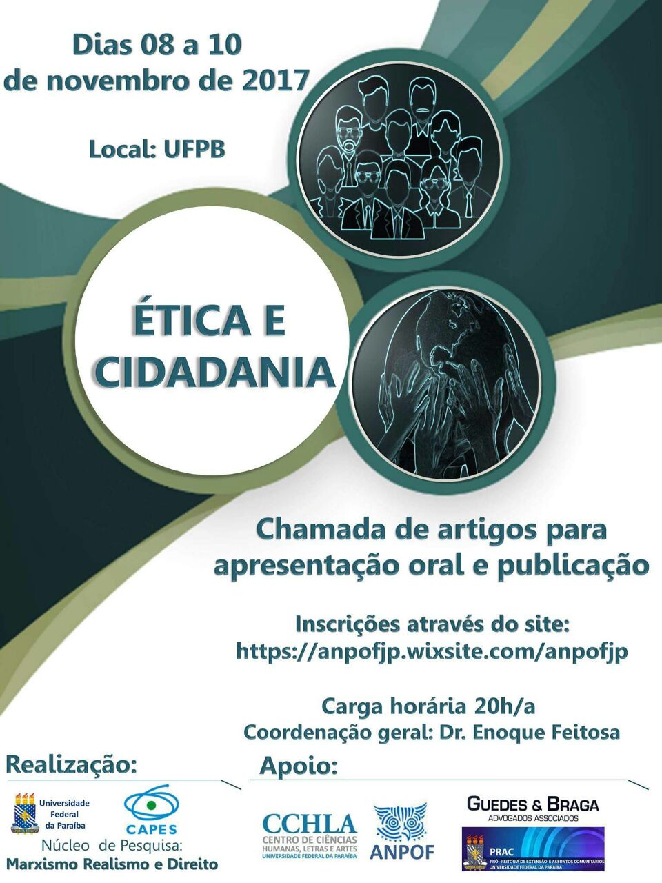 Folder oficial do evento