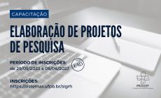 Elaboração de projeto