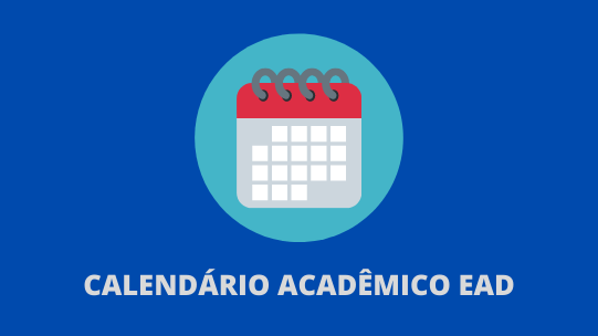 Calendário acadêmico para os cursos de modalidade EAD período 2025.2
