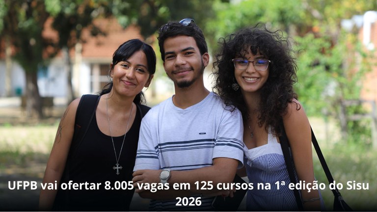 Além da ampliação do número de vagas, serão oferecidos dois novos cursos de graduação
