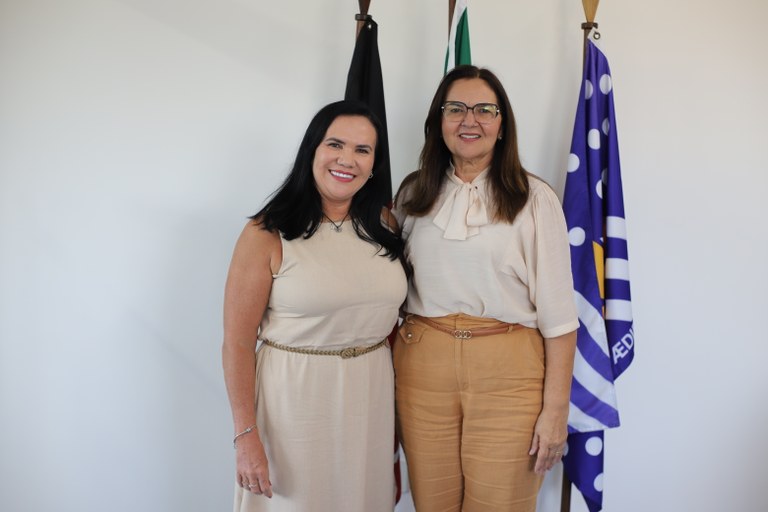 Reitora Nilra Jane, do Instituto Federal de Roraima, faz visita de cortesia à Reitoria da UFPB