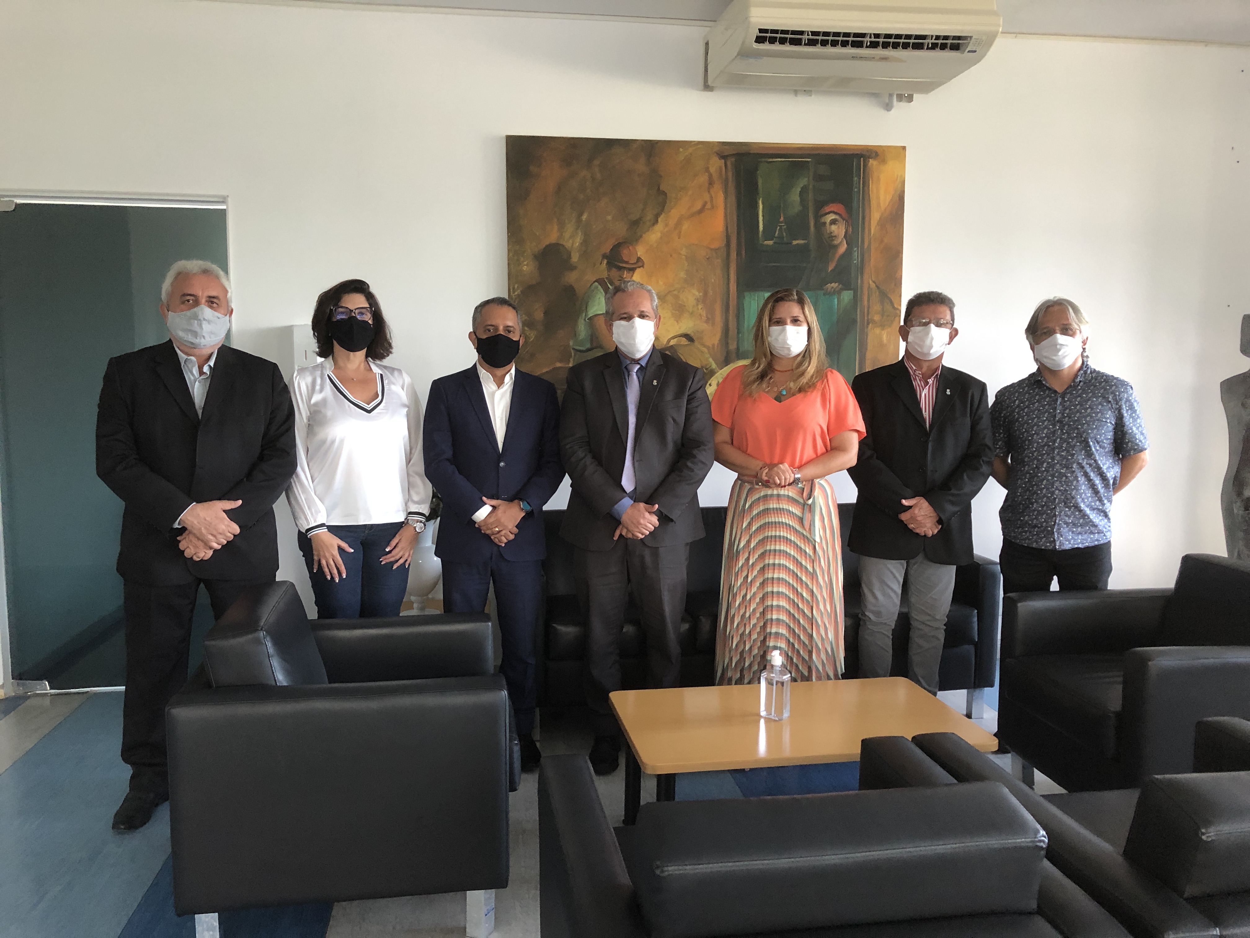 REITORIA DA UFPB DISCUTE PARCERIAS COM ASSOCIAÇÃO COMERCIAL E CONSELHO REGIONAL DE ECONOMIA Foto: Aline Lins