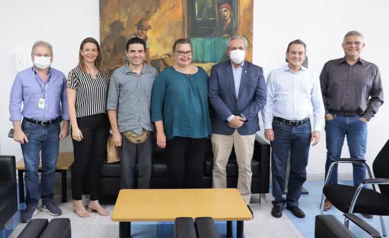 REITORIA DA UFPB RECEBE COMITIVA DE DOCENTES PARTICIPANTES DE INTERCÂMBIO COM A UNIVERSIDADE DE ÖREBRO, NA SUÉCIA