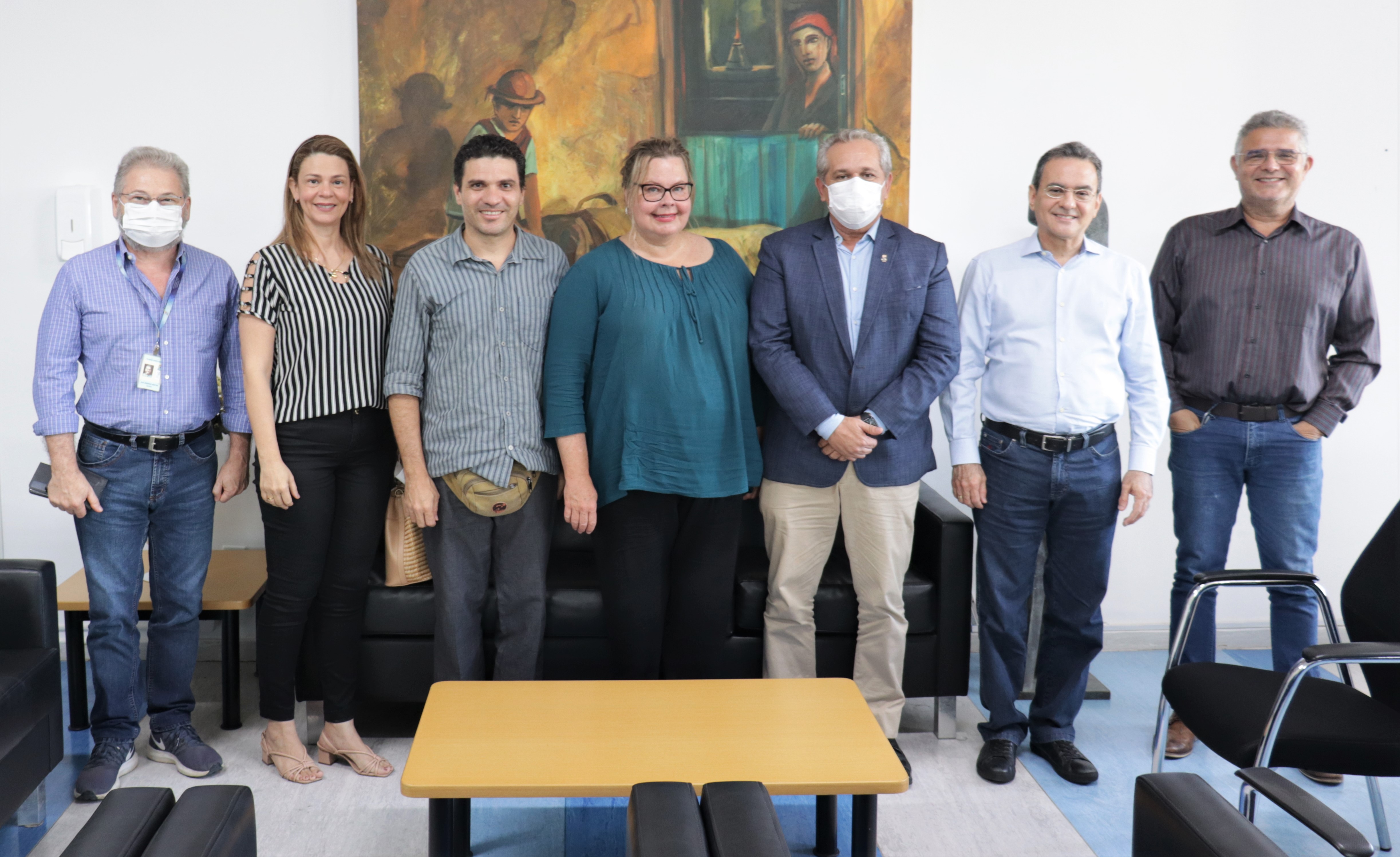 REITORIA DA UFPB RECEBE COMITIVA DE DOCENTES PARTICIPANTES DE INTERCÂMBIO COM A UNIVERSIDADE DE ÖREBRO, NA SUÉCIA