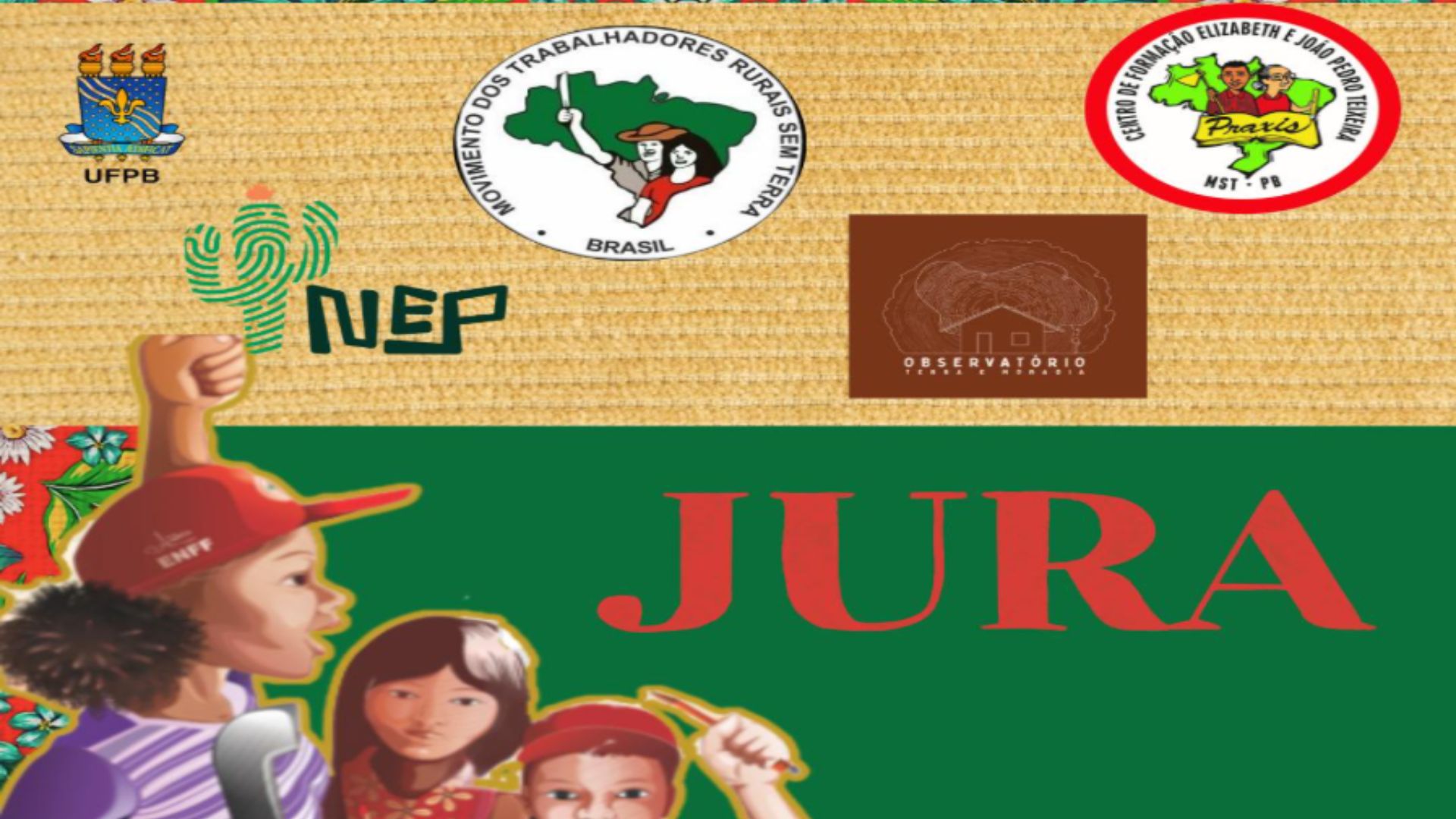 UFPB sedia a 12ª Jornada Universitária em Defesa da Reforma Agrária entre 17 e 19 de julho UFPB sedia a 12ª Jornada Universitária em Defesa da Reforma Agrária entre 17 e 19 de julho