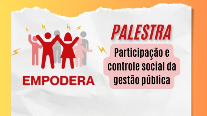 UFPB sedia palestra Participação e Controle Social da Gestão Pública
