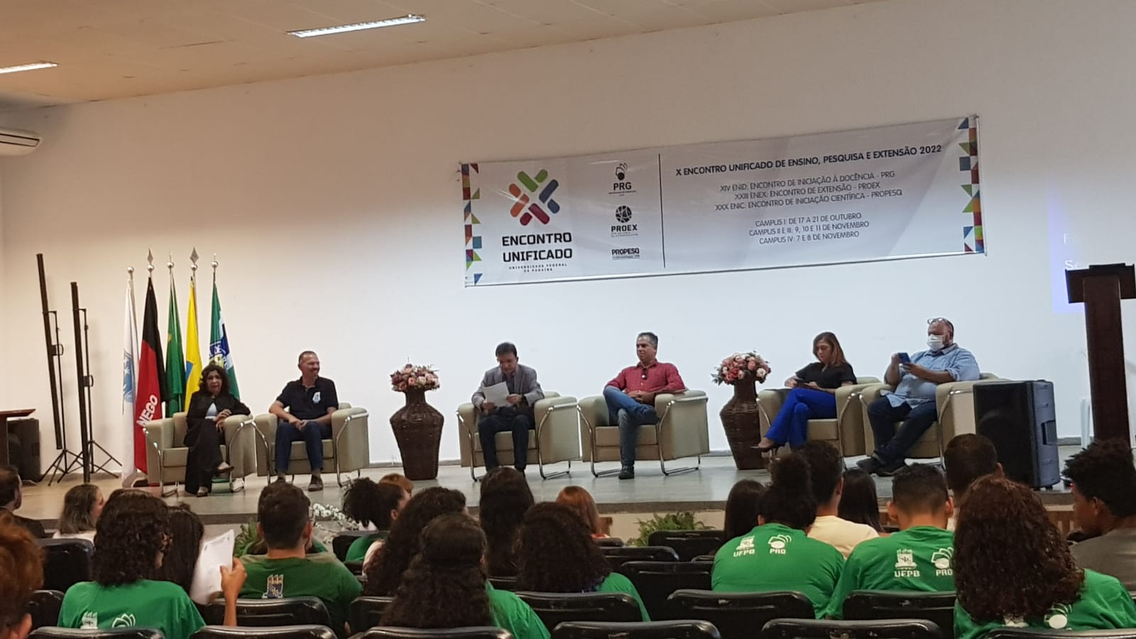 CCHSA SEDIA ENCONTRO UNIFICADO DOS CAMPI II E III DA UFPB Foto: PRG/UFPB