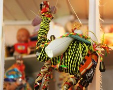 Peças derivam de diferentes etnias e regiões do Brasil e de países do continente americano, europeu e asiático. Crédito: Museu do Brinquedo da UFPB