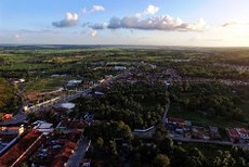 Nas 12 cidades do Litoral Norte paraibano, número de mortes subiu de 10 para 23, de 1º a 10 de junho. Há cerca de 22 mil indígenas em 32 aldeias na região. Foto: R’Drone/Reprodução