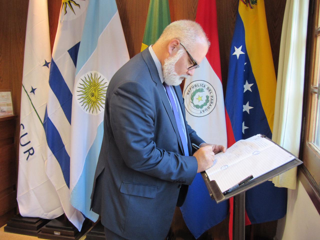 PROFESSOR DA UFPB É RECONDUZIDO AO MANDATO NO TRIBUNAL PERMANENTE DE REVISÃO DO MERCOSUL Foto: Divulgação