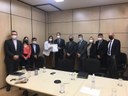 Reitor da UFPB e equipe de gestores vai ao MEC pleitear investimentos e códigos de vagas