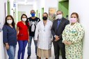 REITOR DA UFPB FAZ VISITA A CLÍNICA-ESCOLA DE FISIOTERAPIA